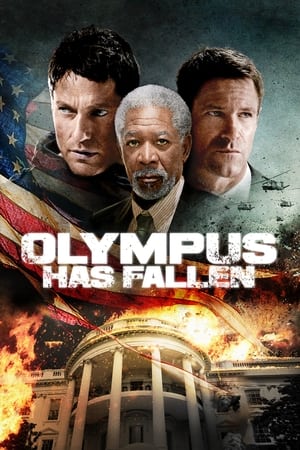 Olympus Has Fallen (2013) Hindi Dual Audio [950MB] ESubs HD Poster Download - filmyfly