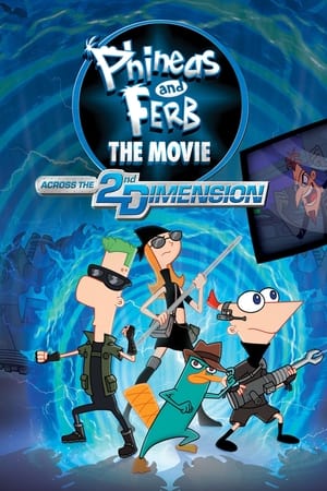 Phineas and Ferb the Movie 2011 Hindi Dual Audio 280MB HD Poster Download - filmyfly