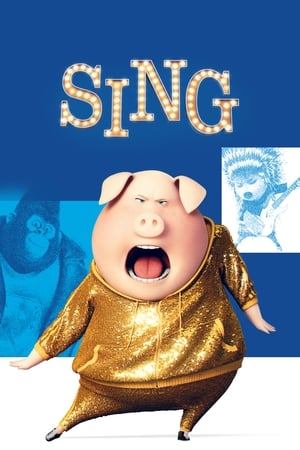 Sing (2016) Hindi Dual Audio [860MB] HD Poster Download - filmyfly