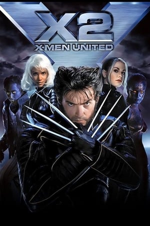 X-Men 2 (2003) Hindi Dual Audio [950MB] HD Poster Download - filmyfly